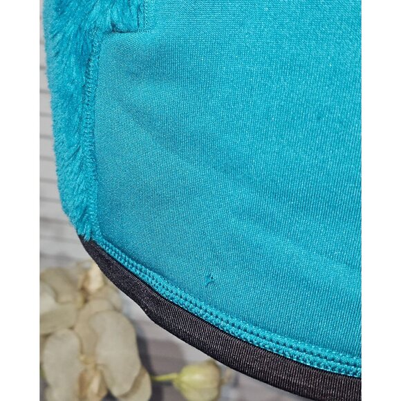 Patagonia Women's Turquoise R3 Hi-Loft Hoodie Fleece Jacket Full Zip Sz M 2980 - Picture 5 of 12